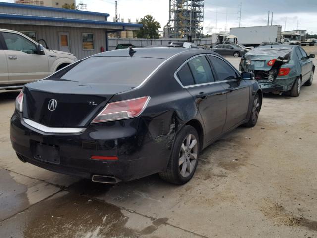 19UUA8F24DA014975 - 2013 ACURA TL BLACK photo 4