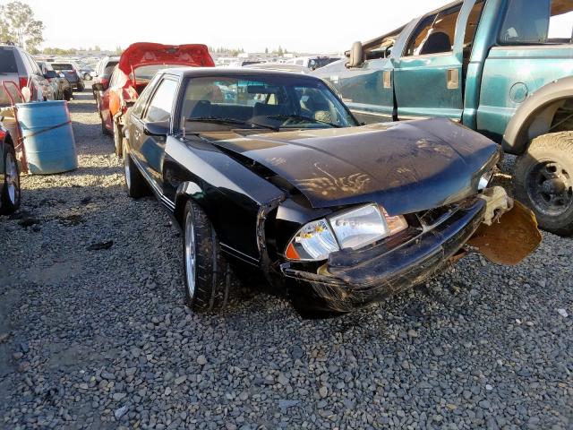 1FABP40E5JF138600 - 1988 FORD MUSTANG LX BLACK photo 1