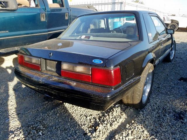 1FABP40E5JF138600 - 1988 FORD MUSTANG LX BLACK photo 4