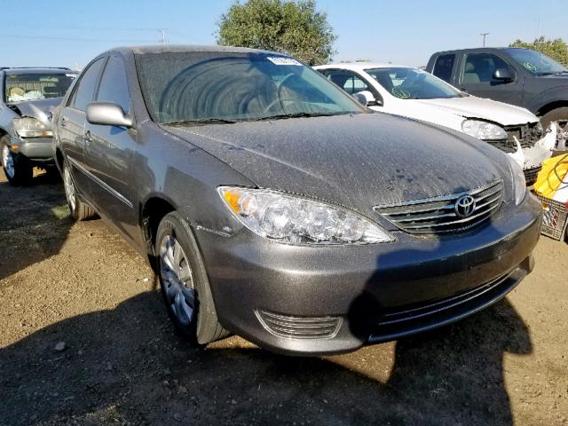 4T1BE32K15U515031 - 2005 TOYOTA CAMRY LE GRAY photo 1