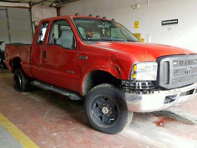 1FTWX31PX7EA74834 - 2007 FORD F350 SRW S RED photo 1