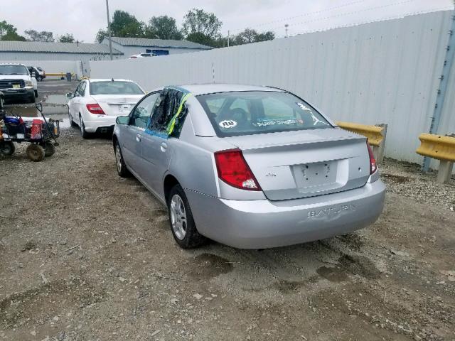 1G8AJ52F94Z200001 - 2004 SATURN ION LEVEL SILVER photo 3