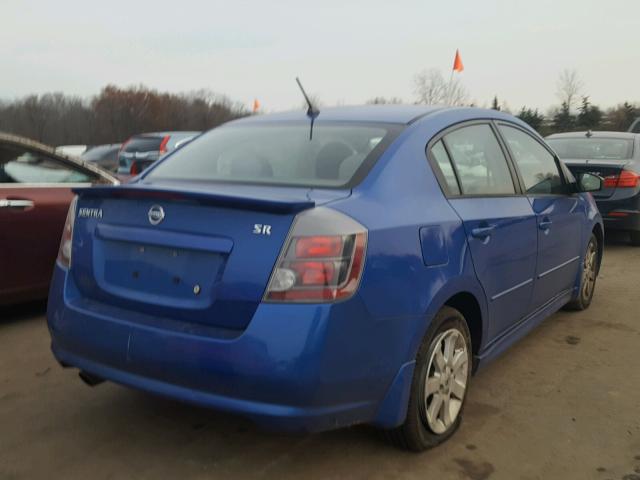 3N1AB61E49L692374 - 2009 NISSAN SENTRA 2.0 BLUE photo 4