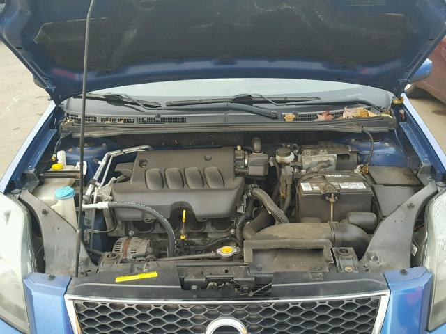 3N1AB61E49L692374 - 2009 NISSAN SENTRA 2.0 BLUE photo 7