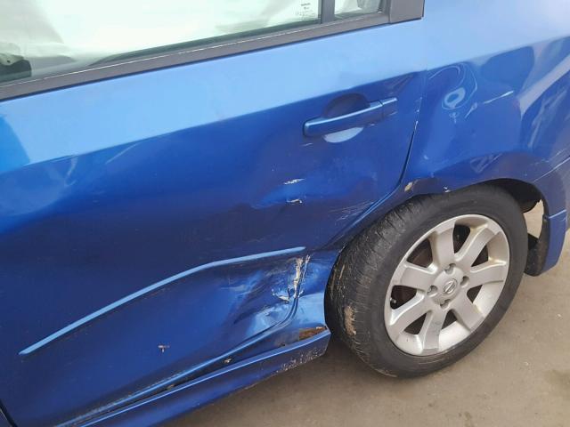 3N1AB61E49L692374 - 2009 NISSAN SENTRA 2.0 BLUE photo 9