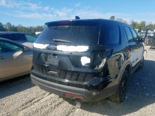 1FM5K8AR2GGA52822 - 2016 FORD EXPLORER P BLACK photo 4