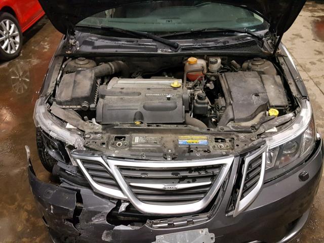 YS3FA4CY9B1304157 - 2011 SAAB 9-3 2.0T GRAY photo 7