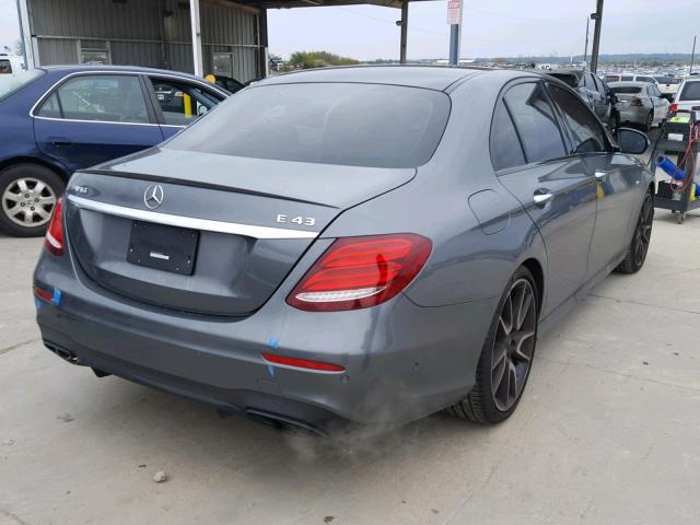 WDDZF6EB4JA394834 - 2018 MERCEDES-BENZ E 43 4MATI CHARCOAL photo 4