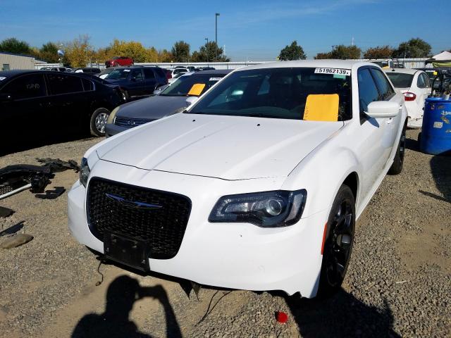 2C3CCABGXKH515191 - 2019 CHRYSLER 300 S WHITE photo 2