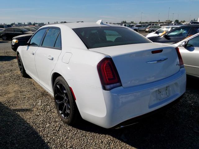 2C3CCABGXKH515191 - 2019 CHRYSLER 300 S WHITE photo 3