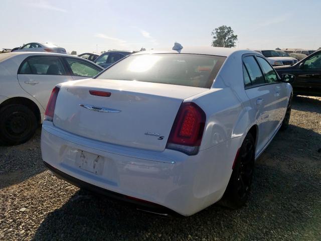 2C3CCABGXKH515191 - 2019 CHRYSLER 300 S WHITE photo 4