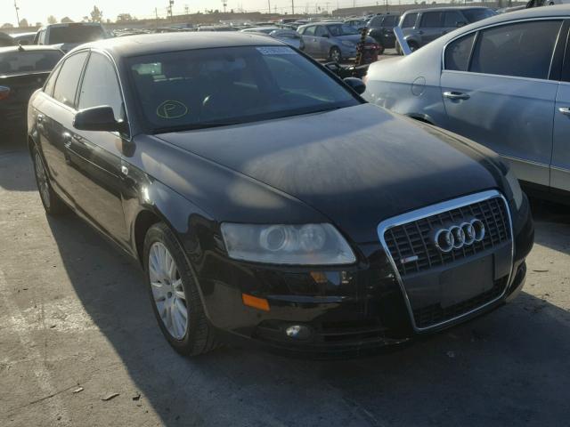 WAUAH74F38N005676 - 2008 AUDI A6 3.2 BLACK photo 1