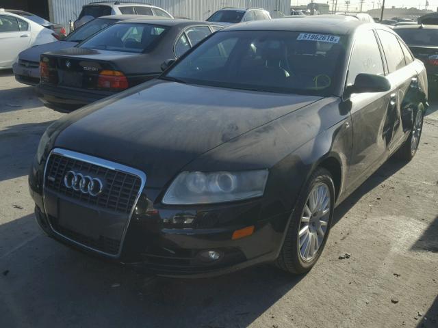 WAUAH74F38N005676 - 2008 AUDI A6 3.2 BLACK photo 2