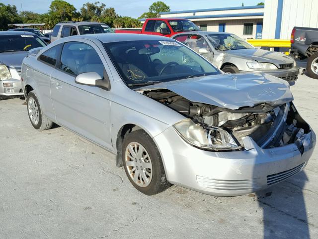 1G1AT18H897222391 - 2009 CHEVROLET COBALT LT SILVER photo 1