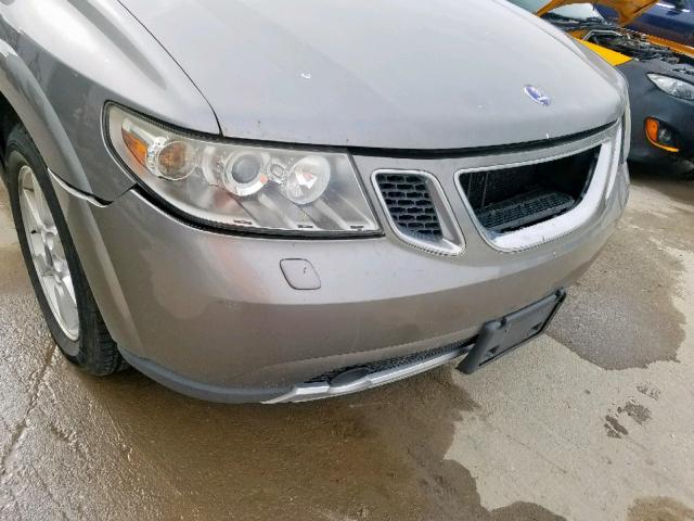 5S3ET13M662803453 - 2006 SAAB 9-7X ARC SILVER photo 9