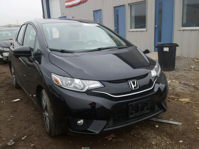 3HGGK5H78HM714301 - 2017 HONDA FIT EX BLACK photo 1