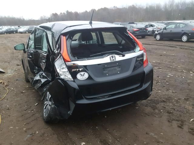 3HGGK5H78HM714301 - 2017 HONDA FIT EX BLACK photo 3