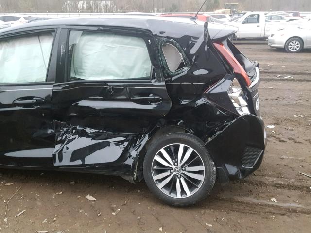 3HGGK5H78HM714301 - 2017 HONDA FIT EX BLACK photo 9