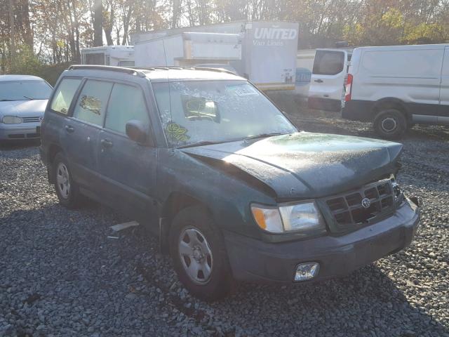 JF1SF6355XH749749 - 1999 SUBARU FORESTER L GREEN photo 1