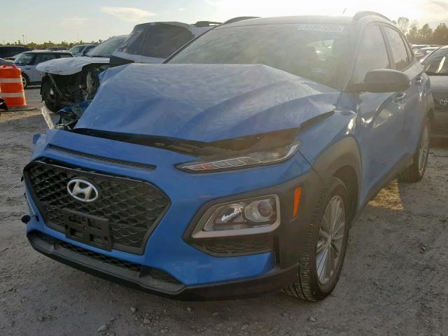 KM8K22AA7JU143135 - 2018 HYUNDAI KONA SEL BLUE photo 2