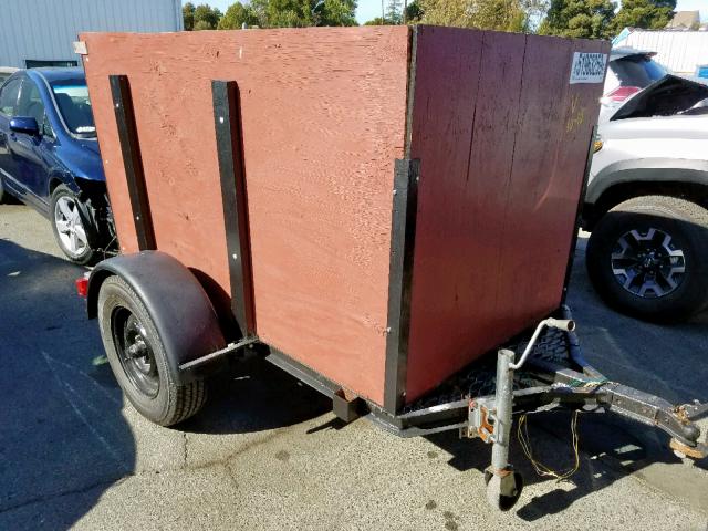 CA614058 - 2000 UTILITY TRAILER BLACK photo 1