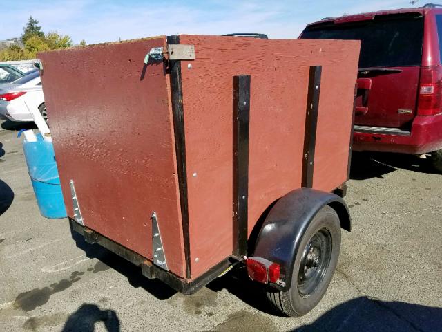 CA614058 - 2000 UTILITY TRAILER BLACK photo 4