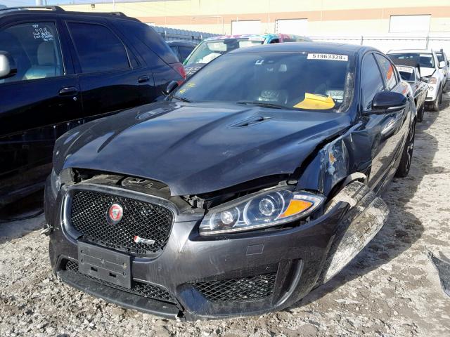 SAJXA0KZ4EMU09689 - 2014 JAGUAR XF RS BLACK photo 2