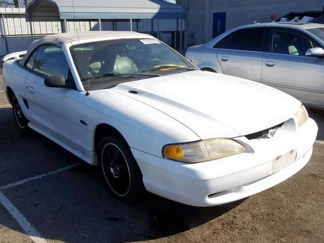 1FALP45X3TF203638 - 1996 FORD MUSTANG GT WHITE photo 1