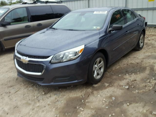 1G11B5SL4EF165128 - 2014 CHEVROLET MALIBU LS Մոխրագույն լուսանկար 2