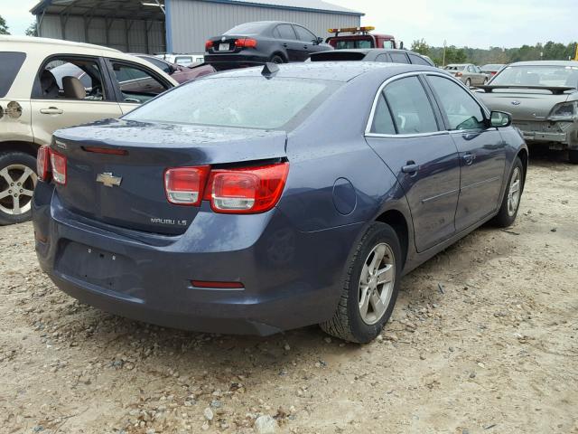 1G11B5SL4EF165128 - 2014 CHEVROLET MALIBU LS Մոխրագույն լուսանկար 4