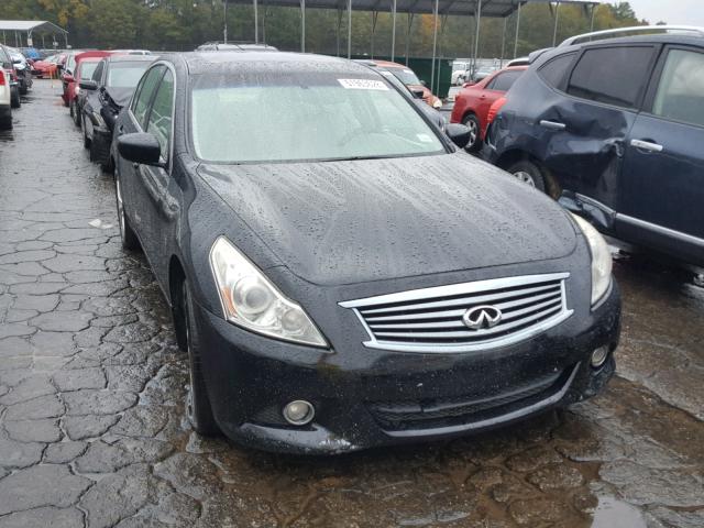 JN1DV6AR7BM652812 - 2011 INFINITI G25 BLACK photo 1