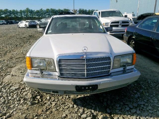 WDBCA24D0MA598110 - 1991 MERCEDES-BENZ 300 SE WHITE photo 9