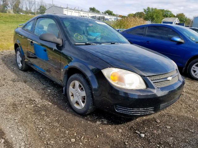 1G1AK18F967734268 - 2006 CHEVROLET COBALT LS BLACK photo 1