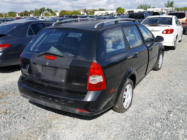 KL5JD86Z16K316653 - 2006 SUZUKI FORENZA BLACK photo 4