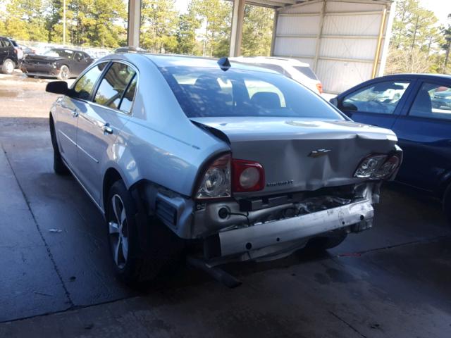 1G1ZC5E0XCF137509 - 2012 CHEVROLET MALIBU 1LT ვერცხლისფერი ფოტო 3