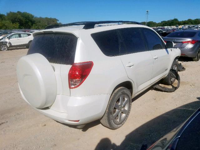 JTMZD31V365021203 - 2006 TOYOTA RAV4 LIMIT WHITE photo 4