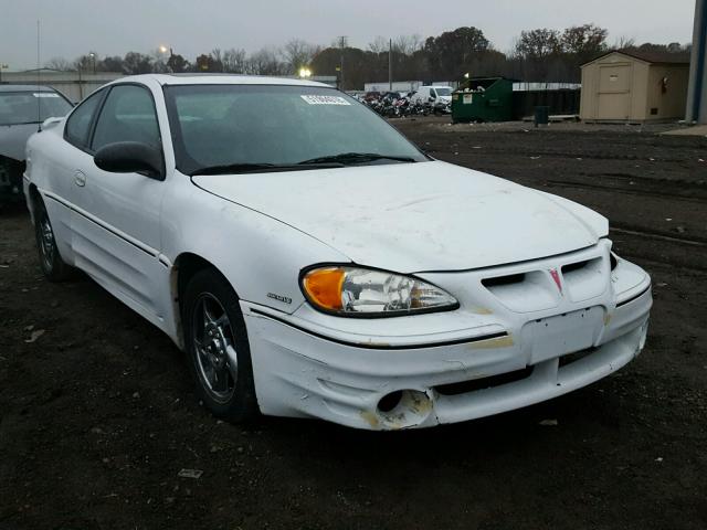 1G2NW12E14C141879 - 2004 PONTIAC GRAND AM G WHITE photo 1