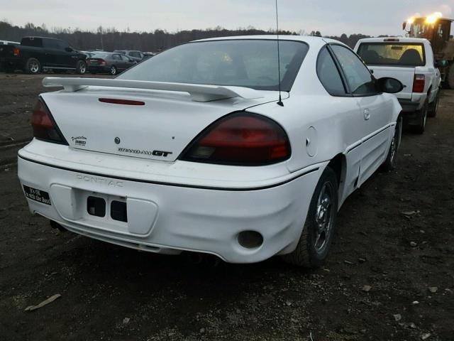 1G2NW12E14C141879 - 2004 PONTIAC GRAND AM G WHITE photo 4