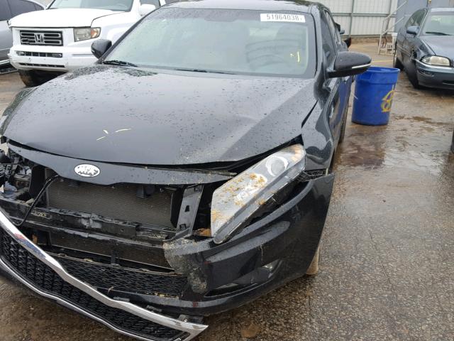 5XXGN4A79DG156383 - 2013 KIA OPTIMA EX BLACK photo 2