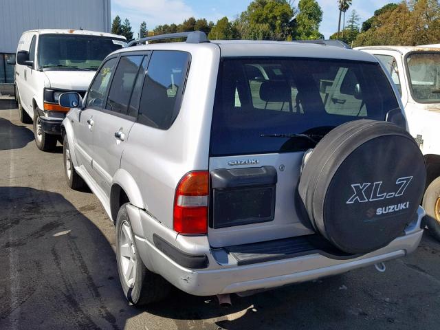 JS3TX92V534107596 - 2003 SUZUKI XL7 PLUS GRAY photo 3