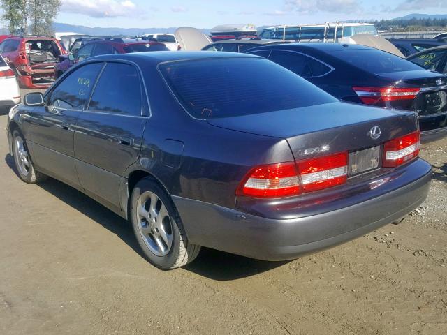 JT8BF28G310338402 - 2001 LEXUS ES 300 GRAY photo 3