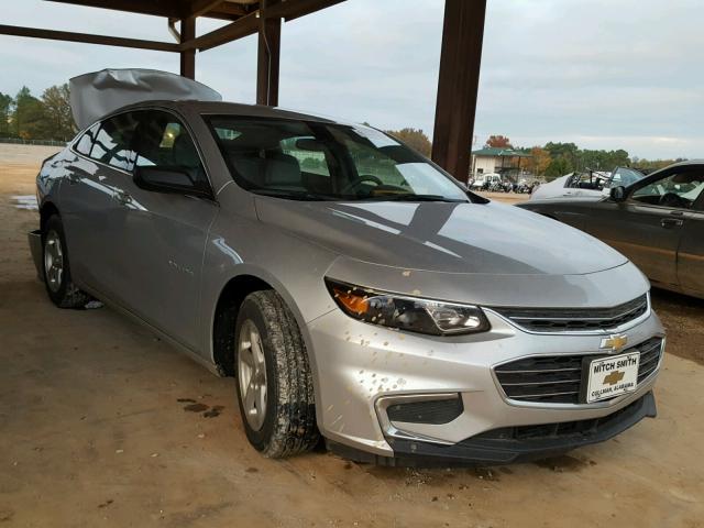 1G1ZB5ST4HF265480 - 2017 CHEVROLET MALIBU LS SILVER photo 1