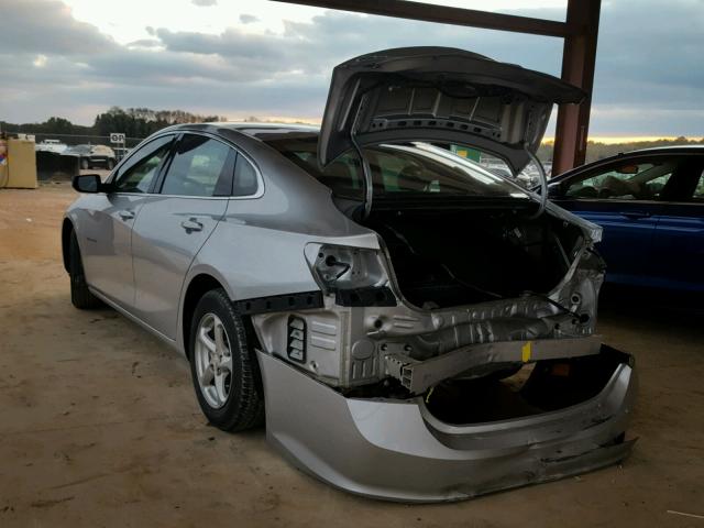 1G1ZB5ST4HF265480 - 2017 CHEVROLET MALIBU LS SILVER photo 3