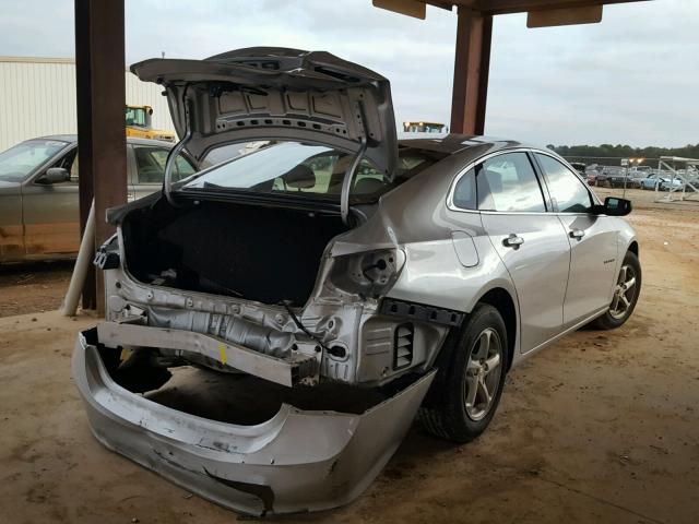 1G1ZB5ST4HF265480 - 2017 CHEVROLET MALIBU LS SILVER photo 4