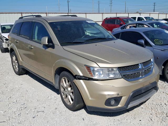 3D4PH1FG0BT560966 - 2011 DODGE JOURNEY MA TAN photo 1