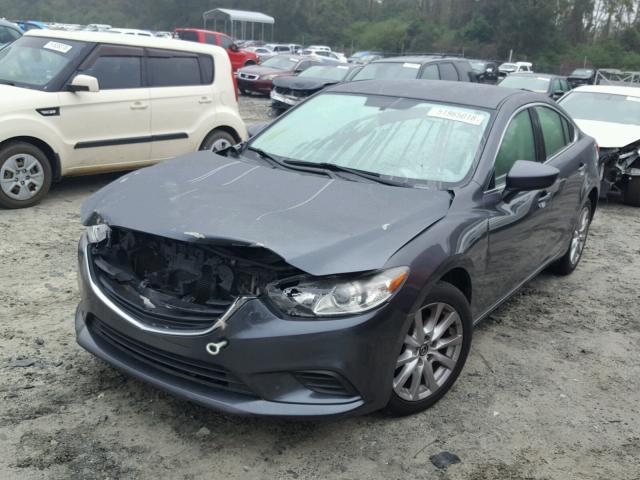 JM1GJ1U66E1137963 - 2014 MAZDA 6 SPORT GRAY photo 2