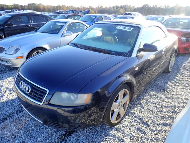 WAUBC48H66K008745 - 2006 AUDI A4 S-LINE BLUE photo 2