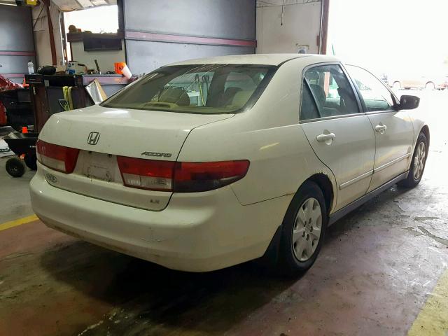 JHMCM55353C008095 - 2003 HONDA ACCORD LX WHITE photo 4