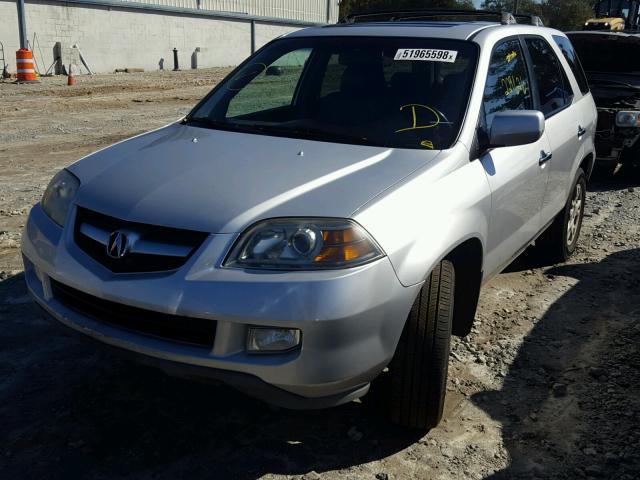 2HNYD18795H557551 - 2005 ACURA MDX TOURIN SILVER photo 2