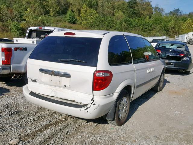 1C4GP45R25B431802 - 2005 CHRYSLER TOWN & COU WHITE photo 4